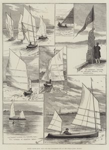 Royal Canoe Club, tävling om Challenge Cup vid Welsh Harp, Hendon