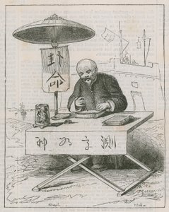 kinesisk skrift; Ett besök på den kinesiska samlingen av Alfred Crowquill