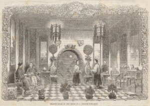 Salong i huset till en kinesisk adelsman av Alfred Crowquill