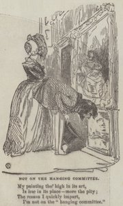 Inte med i hängningskommittén av Alfred Crowquill