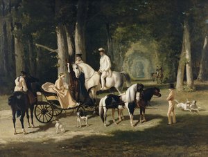 Monsieur och Madame Mosselman och deras döttrar