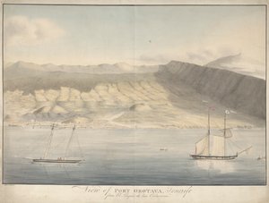 Utsikt över Port Orotava, Teneriffa, från El Limpio de Las Calaveras av Alfred Diston