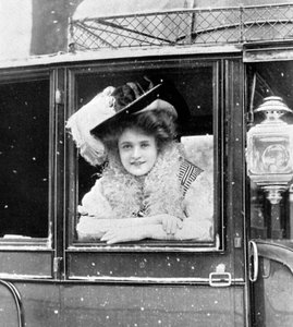 Billie Burke 1885-1970, amerikansk skådespelerska, 1908-1909.
