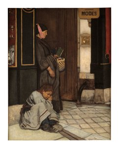 Tiggeri tolererad (olja på duk) av Alfred Emile Stevens