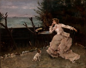 I djupa tankar av Alfred Emile Stevens