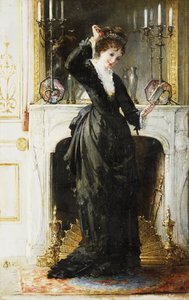 I Boudoir, av Alfred Emile Stevens