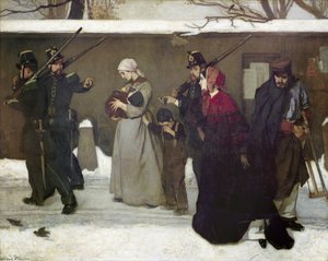 Vad som kallas Vagrancy eller, The Hunters of Vincennes, 1854 av Alfred Emile Stevens