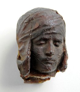 Maquette for the Head of Icarus, c.1884 (gips och vax)