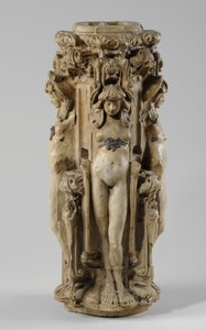 En av 9 maquetter för Sam Wilson Chimneypiece, c.1908-14 av Alfred Gilbert