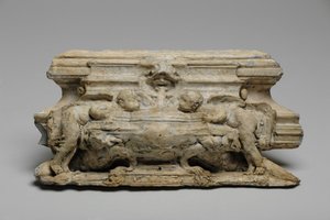 En av 9 maquetter för Sam Wilson Chimneypiece, c.1908-14 av Alfred Gilbert