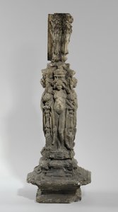 En av 9 maquetter för Sam Wilson Chimneypiece, c.1908-14 av Alfred Gilbert