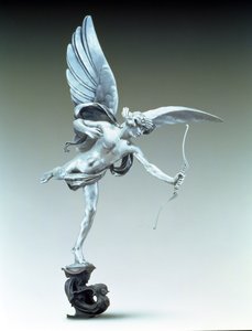 The Angel of Christian Charity, en kopia av Eros från The Shaftesbury Memorial, 1893 (aluminium)