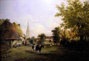 Alfred Vickers (1810-1837) Byn Hever - Hever Castle 8-05-2017 11-45-48 av Alfred Gomersal Vickers