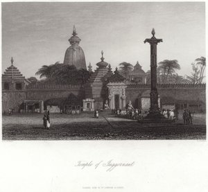 Jagannath-templet i Puri
