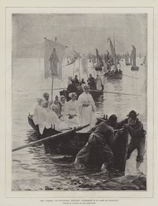 Benådningen i Concarneau, Bretagne, St Anne de Fouesnants systerskap