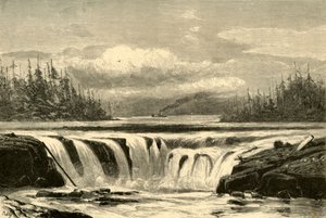 "Falls of the Willamette", 1872.