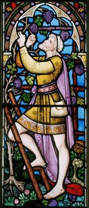 The Husbandman of the True Vine, 1866 (målat glas)