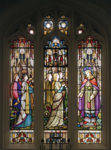The Wise and Foolish Virgins, ca 1868 (målat glas)
