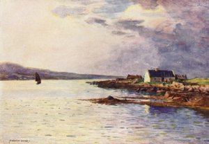 En kommande storm, Bertraghboy Bay av Alfred Heaton Cooper