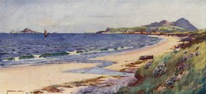 Hill of Howth och Irelands Eye av Alfred Heaton Cooper