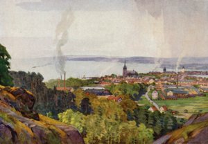 Jönköping av Alfred Heaton Cooper
