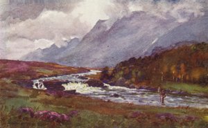 The Erriff Valley, County Galway av Alfred Heaton Cooper