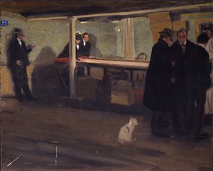 Kväll på klubben, c.1902