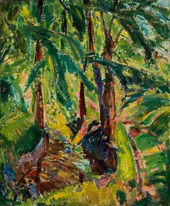Landskap, ca. 1925. av Alfred Henry Maurer