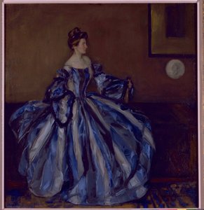 Kvinna i interiören, 1901