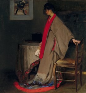 Ung kvinna i Kimono, ca 1901