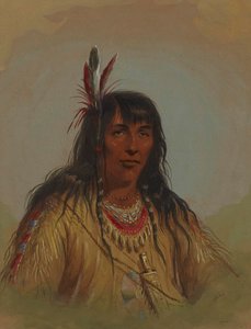 Bannockindian av Alfred Jacob Miller
