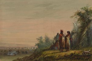 Läger av Alfred Jacob Miller