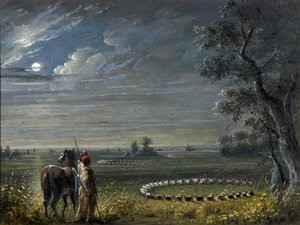 Medicincirklar av Alfred Jacob Miller