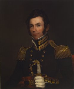 Porträtt av överste Alexander Smith (1790-1858) av Alfred Jacob Miller