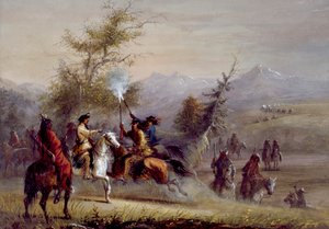 Hälsningen av Alfred Jacob Miller
