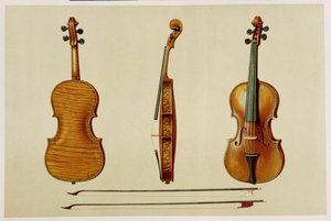 The Hellier fiol tillverkad av Antonio Stradivarius (ca 1644-1737) 1679, från 