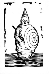 Fader Ubu, slutet av 1800-talet (trästick)