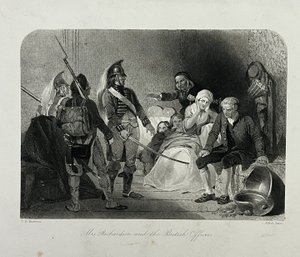 Mrs Richardson och de brittiska officerarna av Alfred Jones