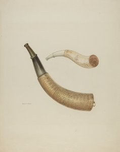 Pulverhorn av Alfred Koehn
