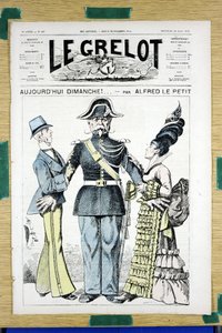 Omslag till "" Le Grelot"", nummer 167, Satirical in Colors