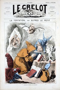 Omslag till "" Le Grelot "", nummer 40, Satirique en Couleurs av Alfred Le Petit