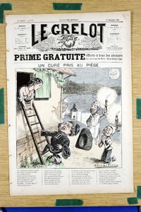 Omslag till ""Le Grelot"", nummer 718, Satirical in Colors av Alfred Le Petit