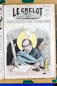 Omslag till "" The Grelot"", nummer 72, Satirical in Colors av Alfred Le Petit