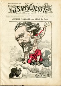Omslag till "" The Sans-Panties"", nummer 2, Satirical in Colors av Alfred Le Petit
