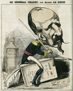 General Antoine Alfred Chanzy av Alfred Le Petit