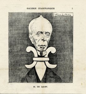 Illustration av Alfred Le Pete (1841-1909) i Le Charivari av Alfred Le Petit
