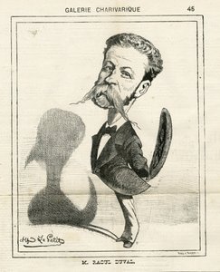 Illustration i Le Charivari av Alfred Le Petit