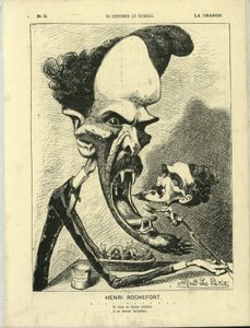 Illustration av Alfred Le Pete (1841-1909) i La Charge (1870), nr 3 av Alfred Le Petit