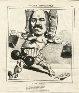 Illustration av Alfred Le Pete (1841-1909) i Le Charivari av Alfred Le Petit