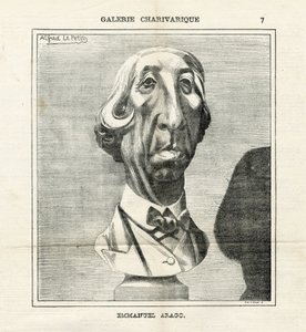 Illustration av Alfred Le Pete (1841-1909) i Le Charivari av Alfred Le Petit